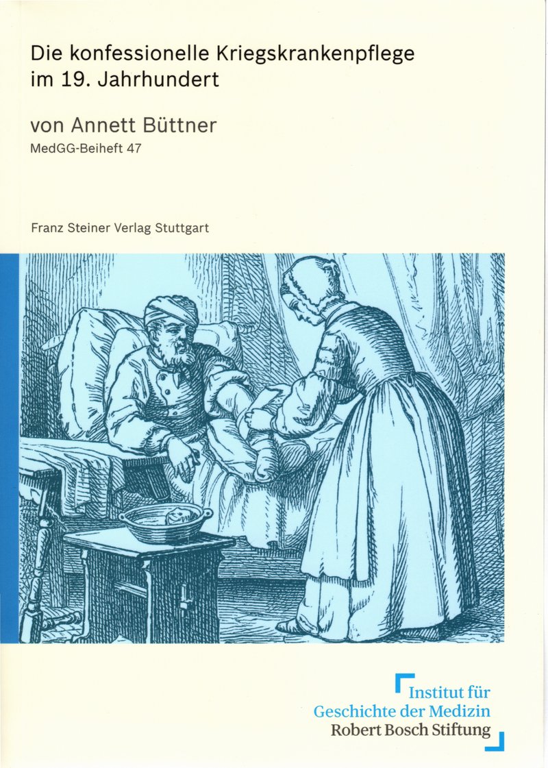 Buchcover: Die konfessionelle Kriegskrankenpflege im 19. Jahrhundert